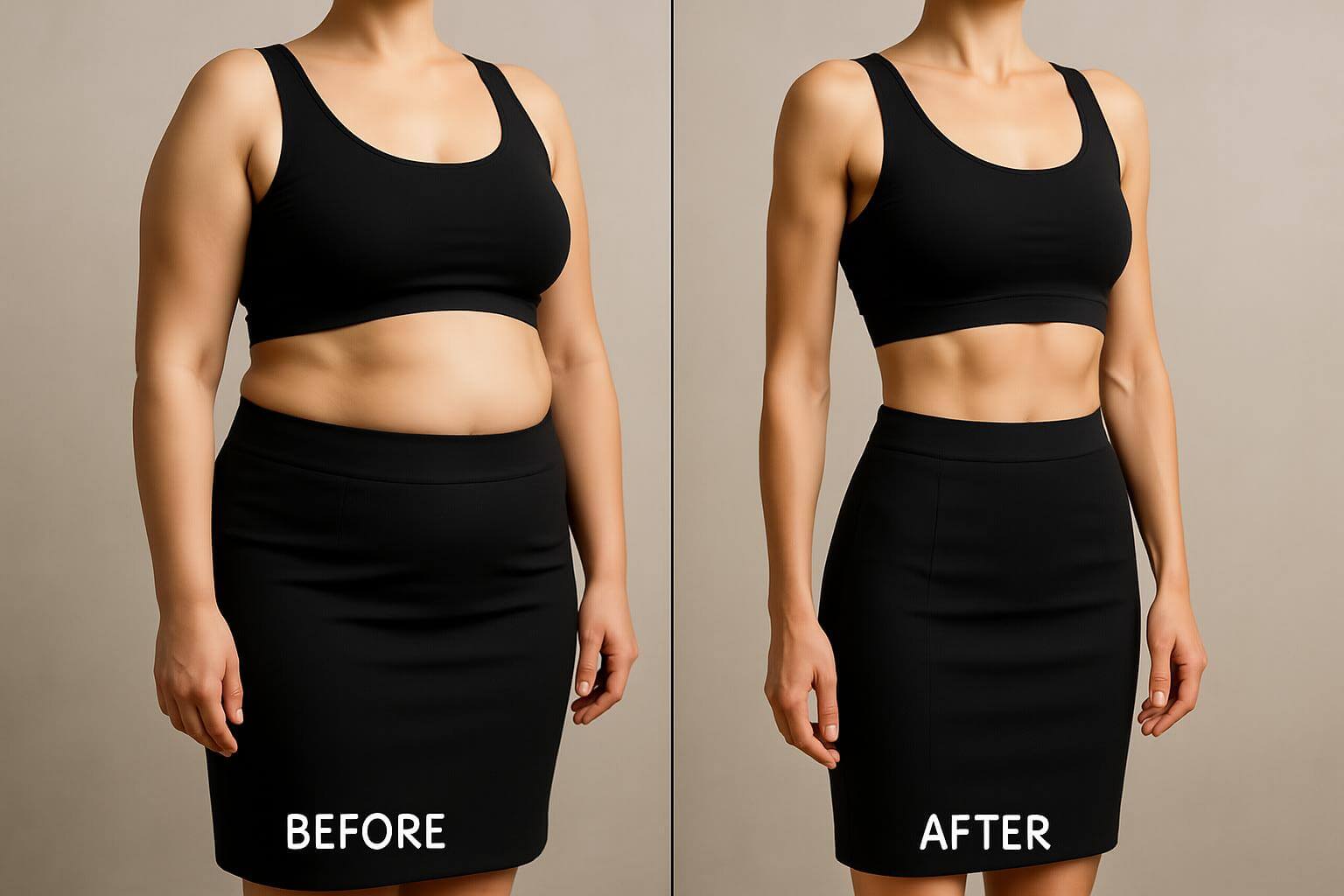 Transformação Antes e Depois